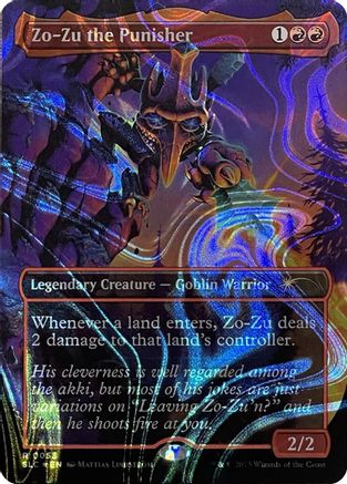 Zo-Zu the Punisher (Halo Foil) (SLC-053) - Secret Lair Countdown Kit Foil-1