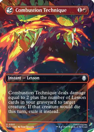 Combustion Technique (Borderless) [Avatar: The Last Airbender]-1