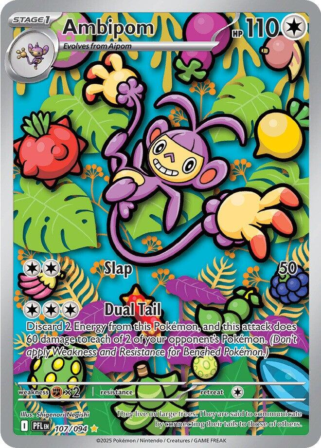 Ambipom (107/094) [Mega Evolution: Phantasmal Flames]-1