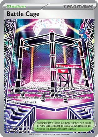 Battle Cage (116/094) [Mega Evolution: Phantasmal Flames]-1