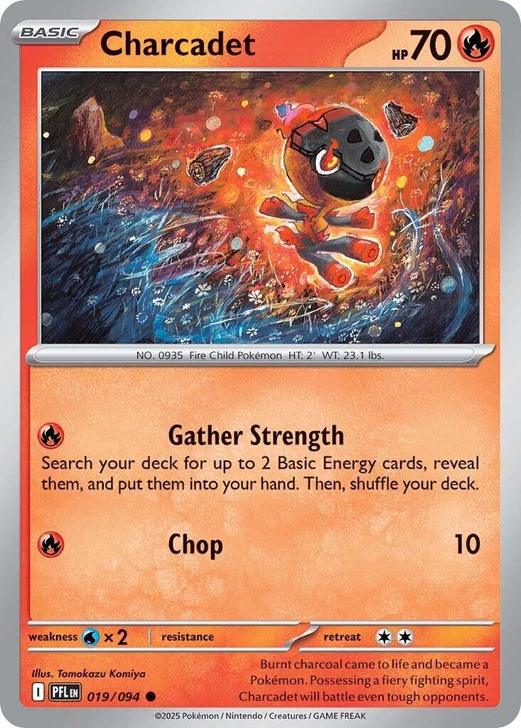 Charcadet (019/094) [Mega Evolution: Phantasmal Flames]-1