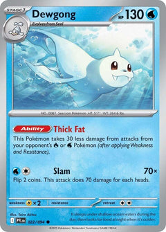 Dewgong (022/094) [Mega Evolution: Phantasmal Flames]-1