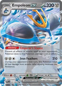 Empoleon ex (070/094) [Mega Evolution: Phantasmal Flames]-1