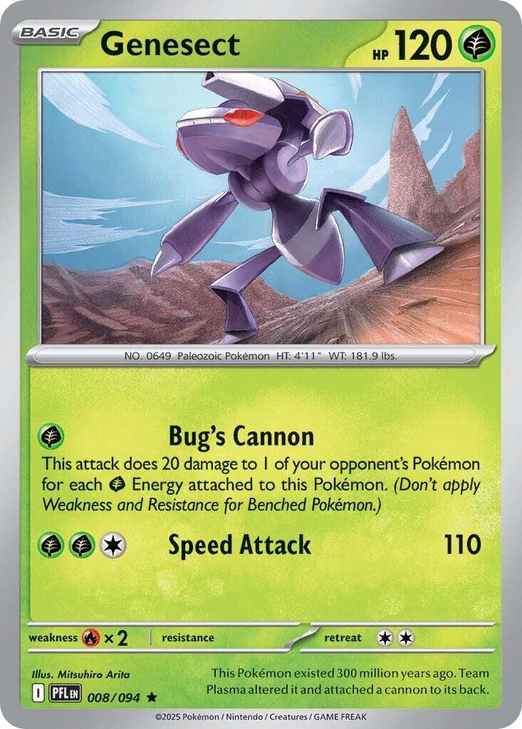 Genesect (008/094) [Mega Evolution: Phantasmal Flames]-1
