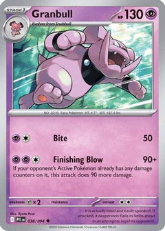 Granbull (038/094) [Mega Evolution: Phantasmal Flames]-1