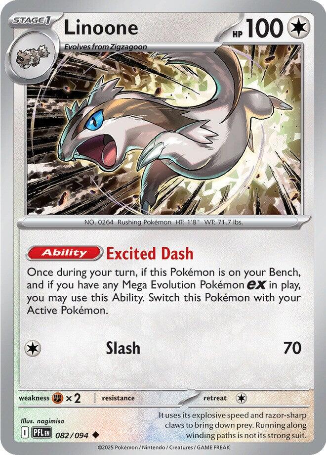 Linoone (082/094) [Mega Evolution: Phantasmal Flames]-1