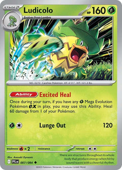 Ludicolo (007/094) [Mega Evolution: Phantasmal Flames]-1