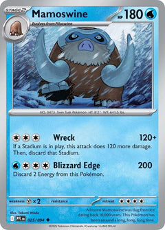 Mamoswine (025/094) [Mega Evolution: Phantasmal Flames]-1