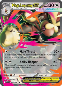 Mega Lopunny ex (084/094) [Mega Evolution: Phantasmal Flames]-1