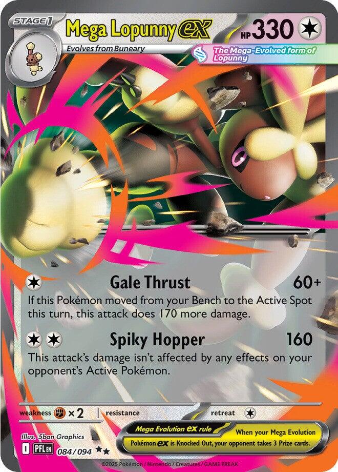 Mega Lopunny ex (084/094) [Mega Evolution: Phantasmal Flames]-1