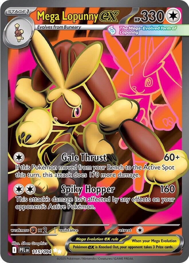 Mega Lopunny ex (115/094) [Mega Evolution: Phantasmal Flames]-1