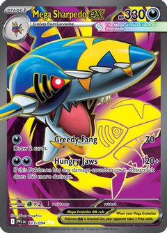 Mega Sharpedo ex (113/094) [Mega Evolution: Phantasmal Flames]-1