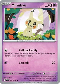 Mimikyu (042/094) [Mega Evolution: Phantasmal Flames]-1