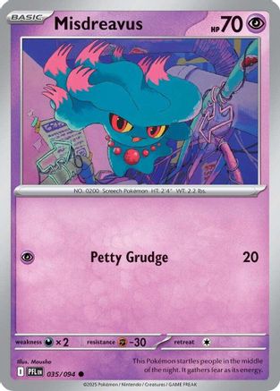 Misdreavus (035/094) [Mega Evolution: Phantasmal Flames]-1