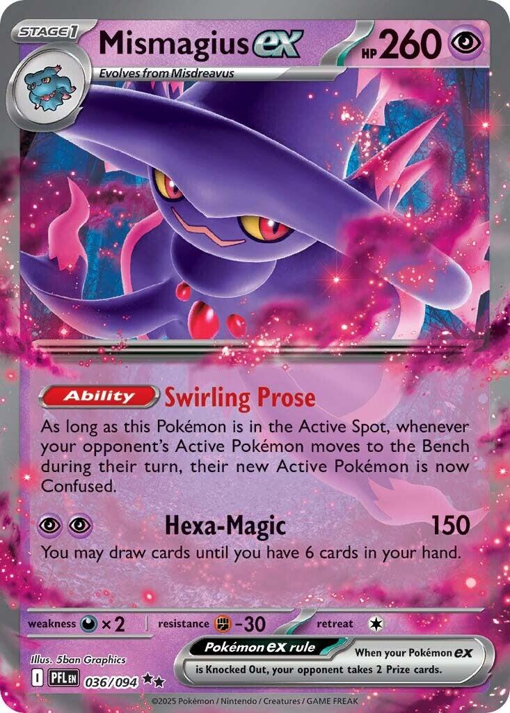 Mismagius ex (036/094) [Mega Evolution: Phantasmal Flames]-1
