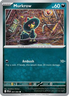 Murkrow (057/094) [Mega Evolution: Phantasmal Flames]-1