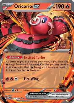 Oricorio ex (018/094) [Mega Evolution: Phantasmal Flames]-1