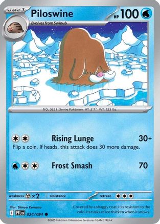 Piloswine (024/094) [Mega Evolution: Phantasmal Flames]-1
