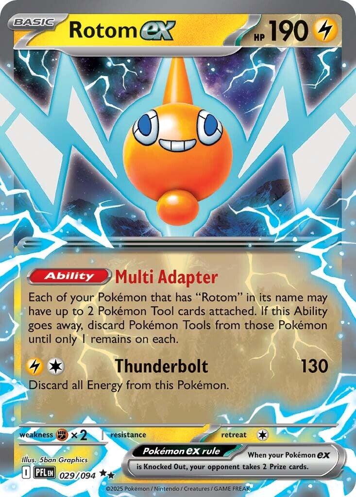 Rotom ex (029/094) [Mega Evolution: Phantasmal Flames]-1
