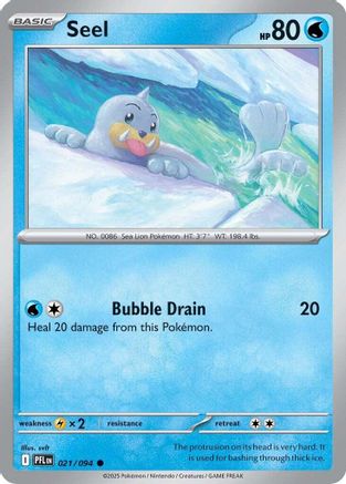 Seel (021/094) [Mega Evolution: Phantasmal Flames]-1