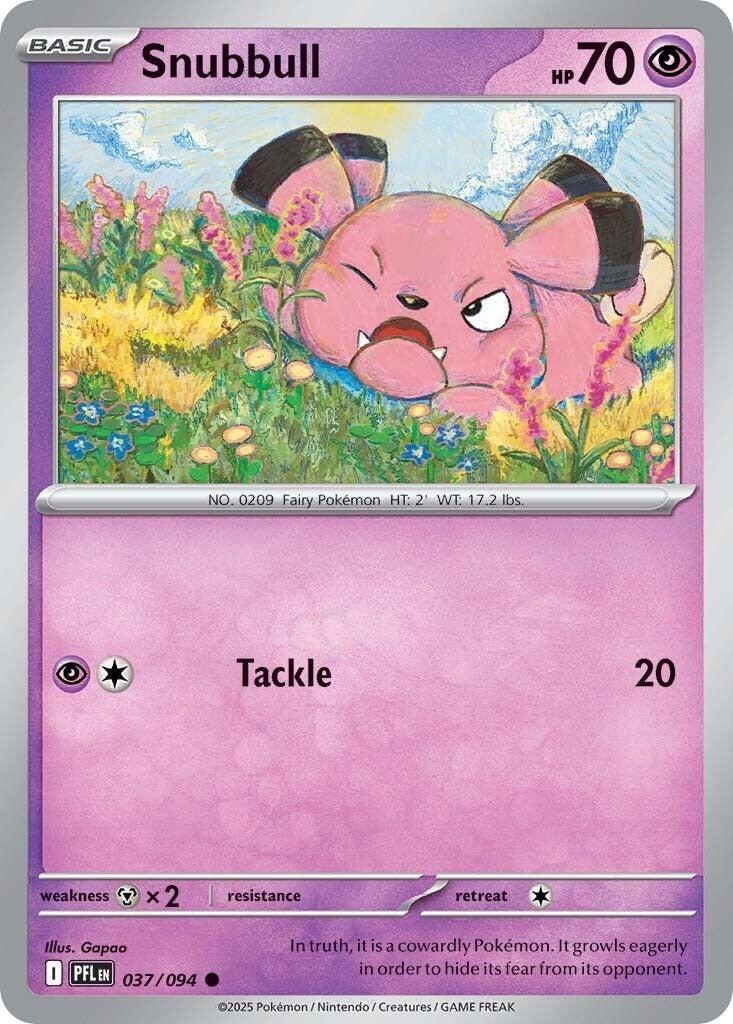 Snubbull (037/094) [Mega Evolution: Phantasmal Flames]-1