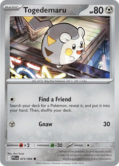 Togedemaru (073/094) [Mega Evolution: Phantasmal Flames]-1
