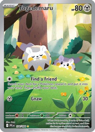 Togedemaru (104/094) [Mega Evolution: Phantasmal Flames]-1