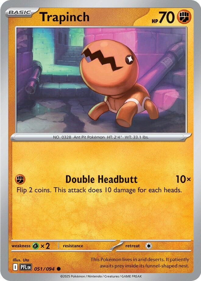 Trapinch (051/094) [Mega Evolution: Phantasmal Flames]-1