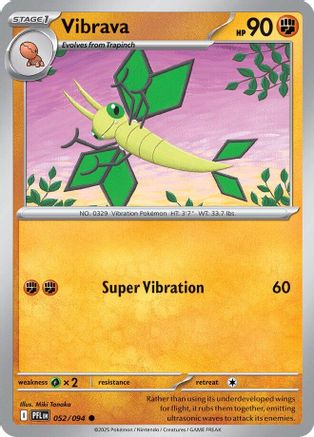 Vibrava (052/094) [Mega Evolution: Phantasmal Flames]-1