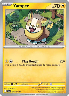 Yamper (030/094) [Mega Evolution: Phantasmal Flames]-1