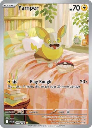 Yamper (099/094) [Mega Evolution: Phantasmal Flames]-1