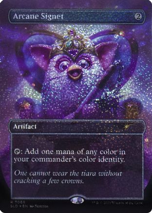 Arcane Signet (7068) (Confetti Foil) (SLD-7068) - Secret Lair Drop Series Foil-1