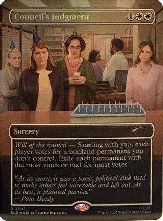 Council's Judgment (7041) (SLD-7041) - Secret Lair Drop Series Foil-1