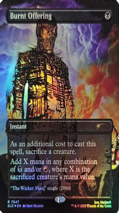 Burnt Offering (Rainbow Foil) (SLD-7047) - Secret Lair Drop Series Foil-1