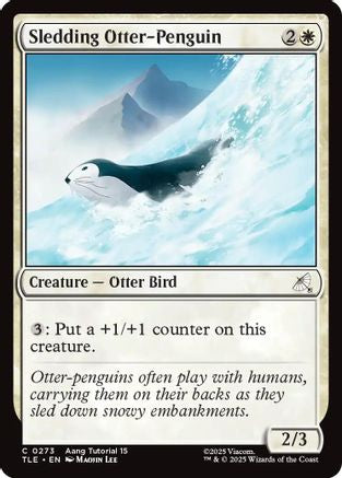 Sledding Otter-Penguin (0273) (TLE-273) - Avatar: The Last Airbender: Eternal-Legal-1