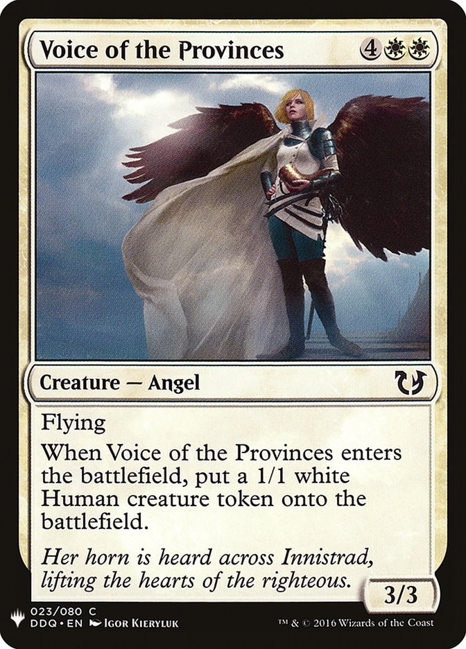 Voice of the Provinces [Mystery Booster]-1