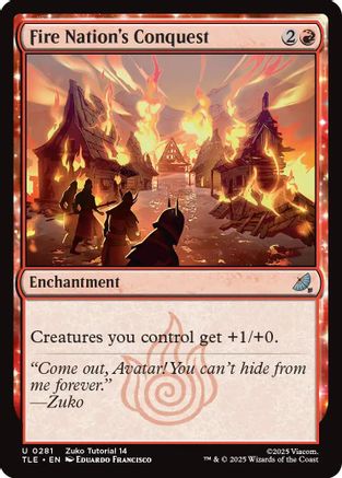 Fire Nation's Conquest (0281) [Avatar: The Last Airbender: Eternal-Legal]