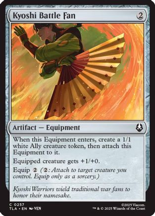 Kyoshi Battle Fan [Avatar: The Last Airbender]-1