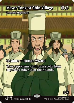Mayor Tong of Chin Village - Drannith Magistrate (Borderless) [Avatar: The Last Airbender: Eternal-Legal]-1