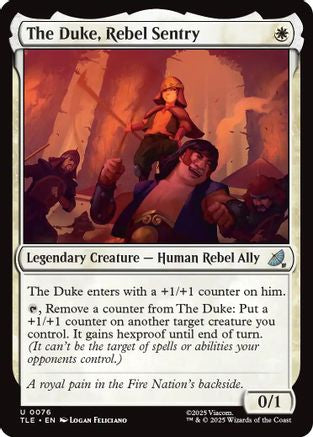 The Duke, Rebel Sentry (TLE-076) - Avatar: The Last Airbender: Eternal-Legal-1