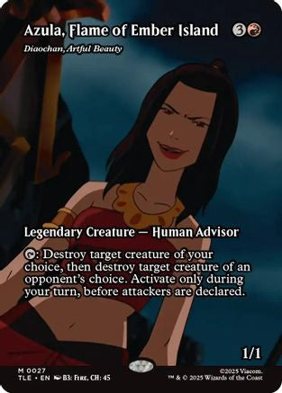 Azula, Flame of Ember Island - Diaochan, Artful Beauty (Borderless) [Avatar: The Last Airbender: Eternal-Legal]-1