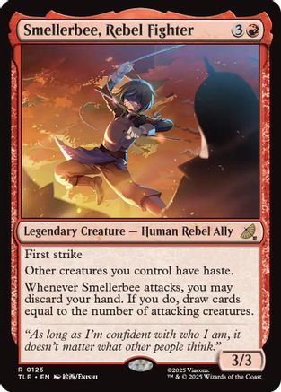 Smellerbee, Rebel Fighter [Avatar: The Last Airbender: Eternal-Legal]-1