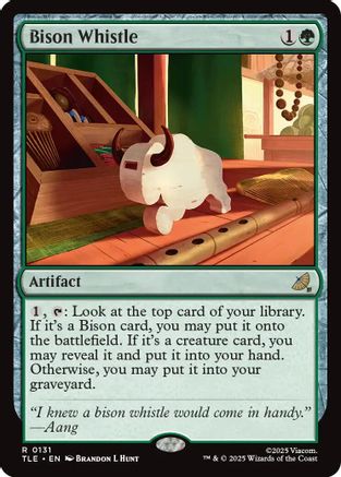 Bison Whistle [Avatar: The Last Airbender: Eternal-Legal]-1