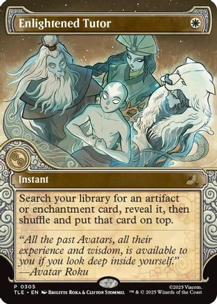 Enlightened Tutor (Showcase) [Avatar: The Last Airbender: Eternal-Legal]-1