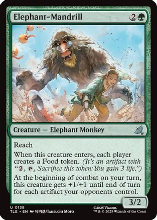 Elephant-Mandrill [Avatar: The Last Airbender: Eternal-Legal]-1
