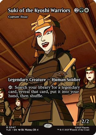 Suki of the Kyoshi Warriors - Captain Sisay (Borderless) [Avatar: The Last Airbender: Eternal-Legal]-1