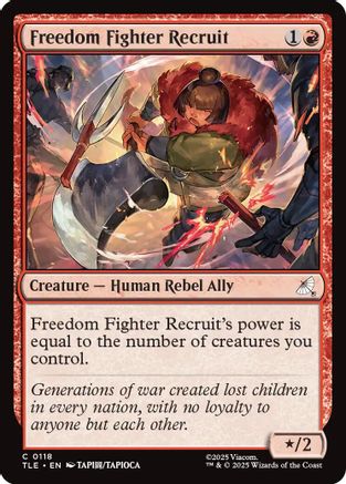 Freedom Fighter Recruit [Avatar: The Last Airbender: Eternal-Legal]-1