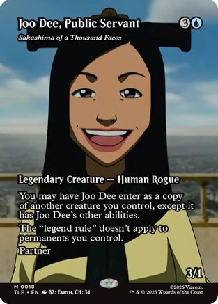 Joo Dee, Public Servant - Sakashima of a Thousand Faces (Borderless) [Avatar: The Last Airbender: Eternal-Legal]-1