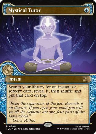 Mystical Tutor (Showcase) [Avatar: The Last Airbender: Eternal-Legal]-1