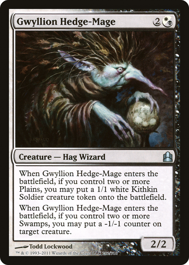 Gwyllion Hedge-Mage [Commander 2011]-1